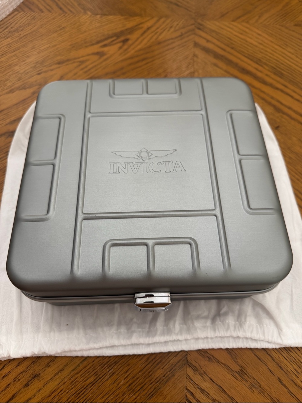 Invicta Aluminum Gray Watch Case